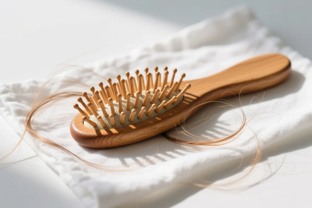Queda de cabelo: causas comuns e o que ajuda de verdade